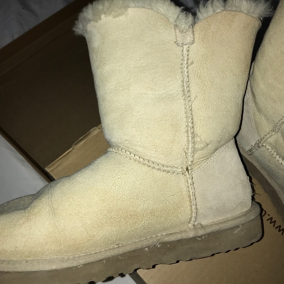 Sand Bailey Button UGGs - Picture 6 of 8